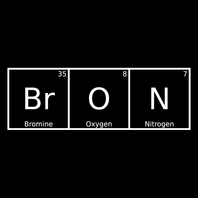 Bron Nom Prénom Chimie Éléments du tableau périodique