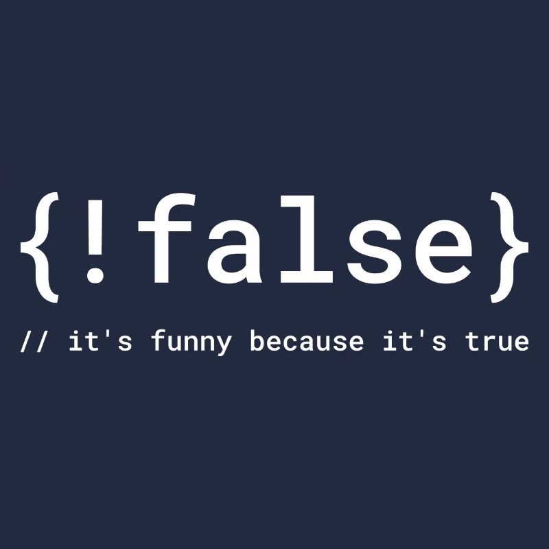Code Humor Tee: Der logische Witz