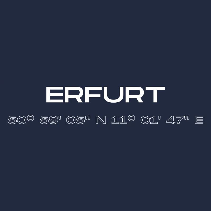 Erfurt coordinates