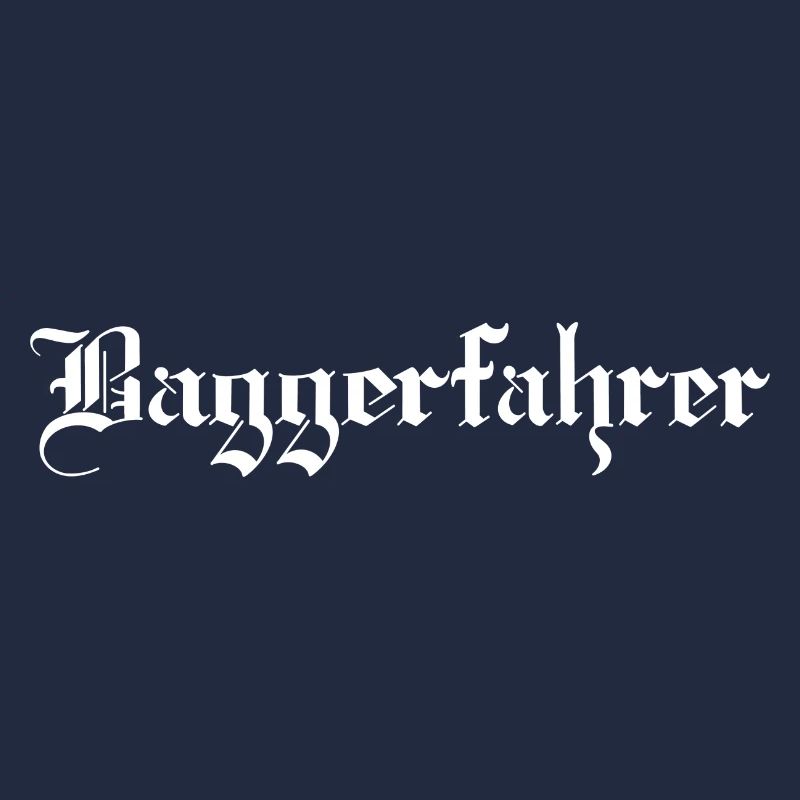 Der Baggerfahrer