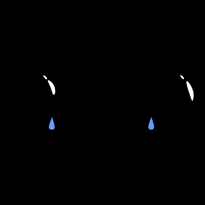 Cute sad face