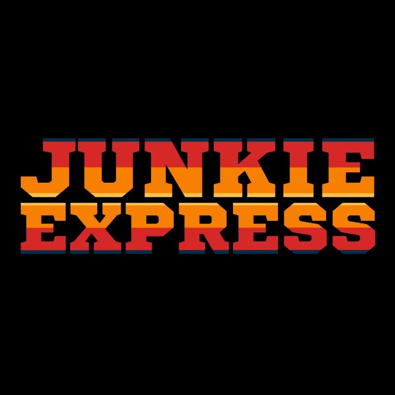 Junkie Express – Retro Statement im 70s Look