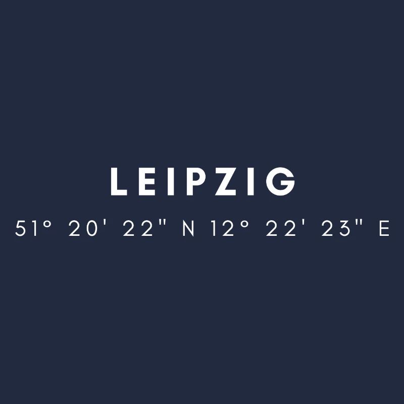 Coordonnées Leipzig