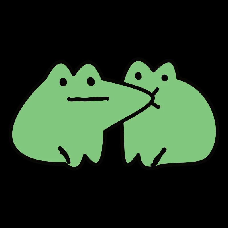 Embrasser des grenouilles