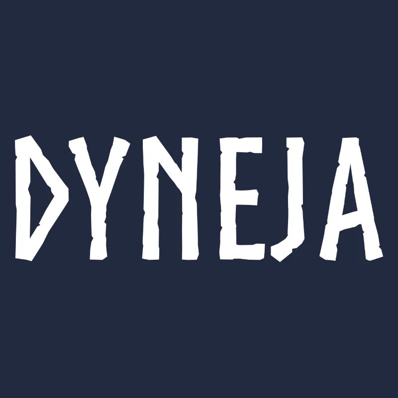 Dyneja weißer Text