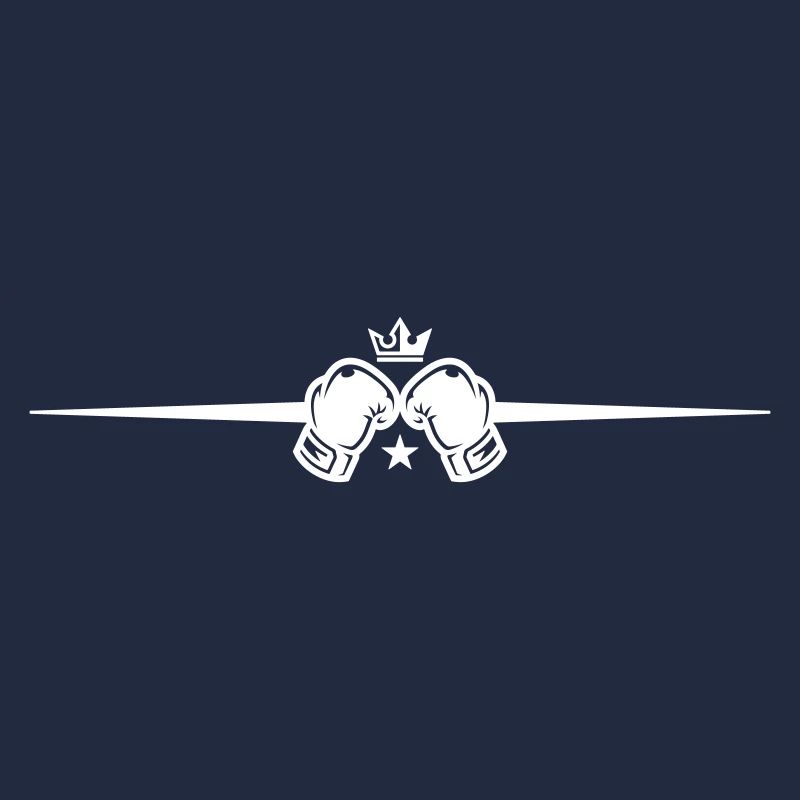 Symbole des gants de boxe Boxe
