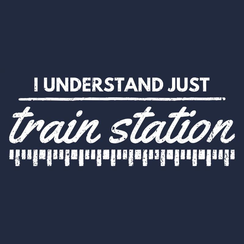 Bahnhof Train Station Train-Station Denglisch Fun