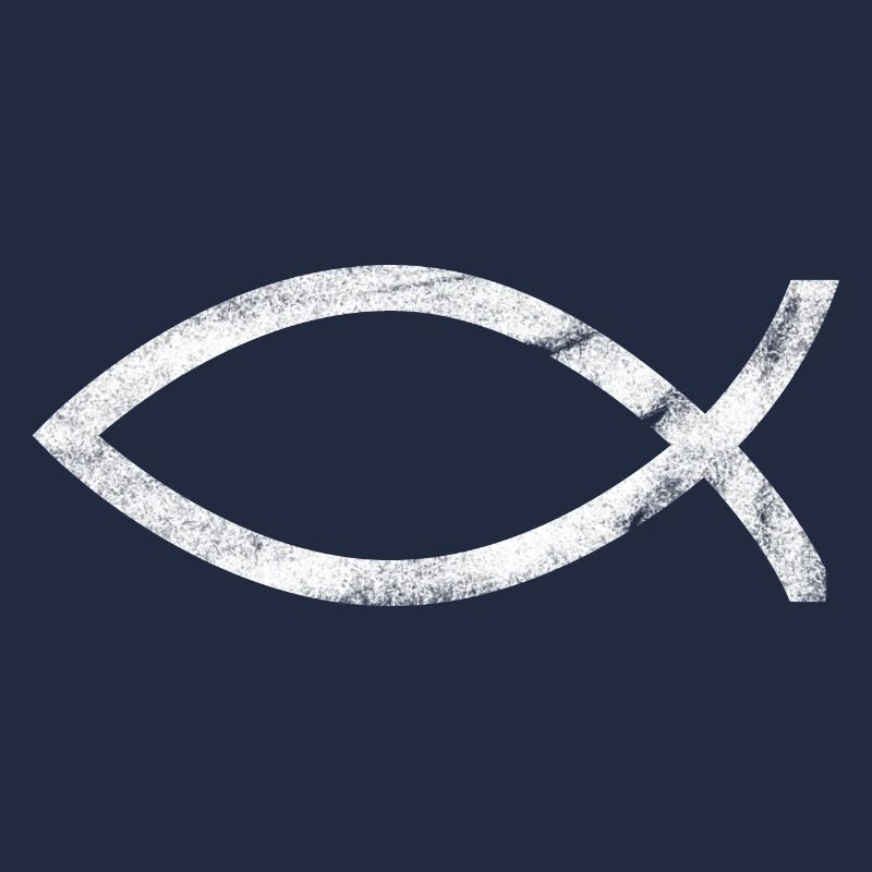 jésus poisson blanc