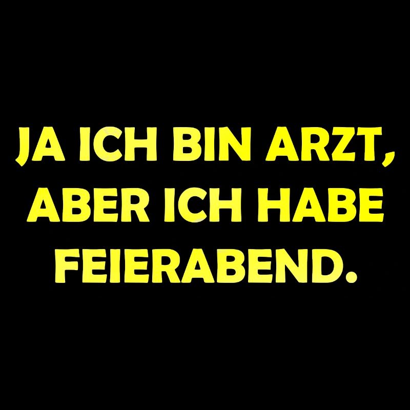 ich bin Arzt im Feierabend