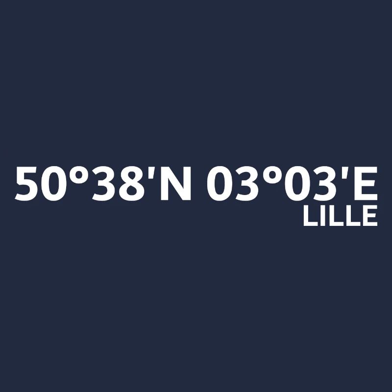 Coordonnées de Lille