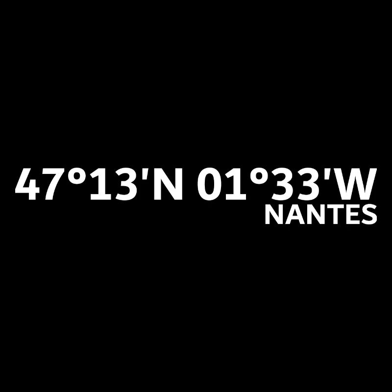 Coordonnées de Nantes