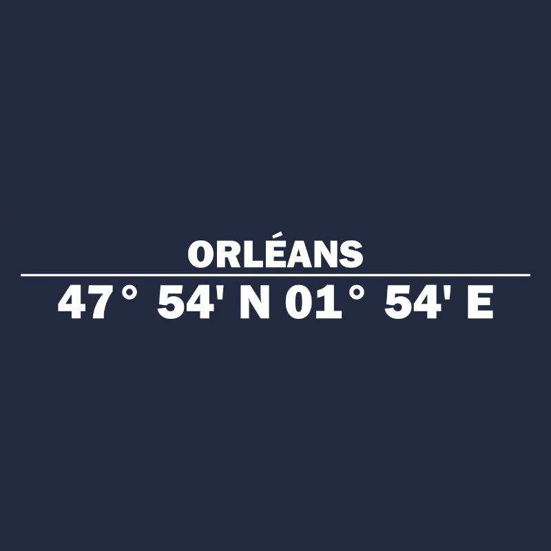Orléans coordinates