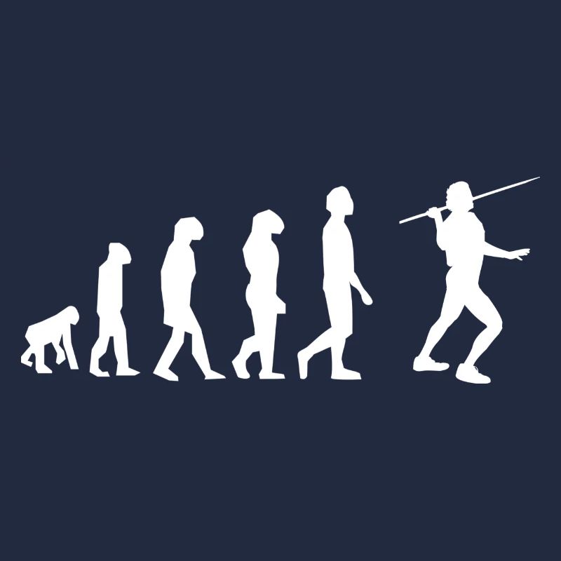 Speerwurf-Evolution