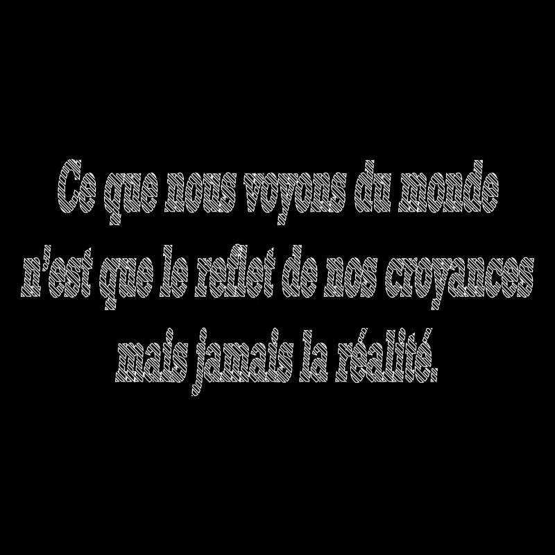 Le monde et nos croyances