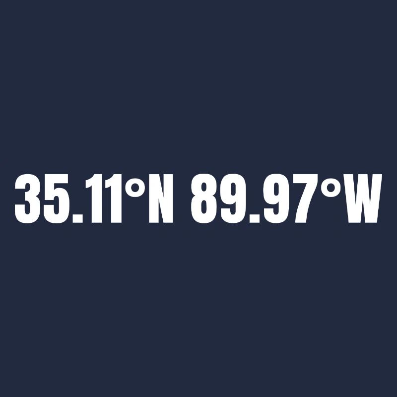 Memphis, Tennessee, USA Coordinates