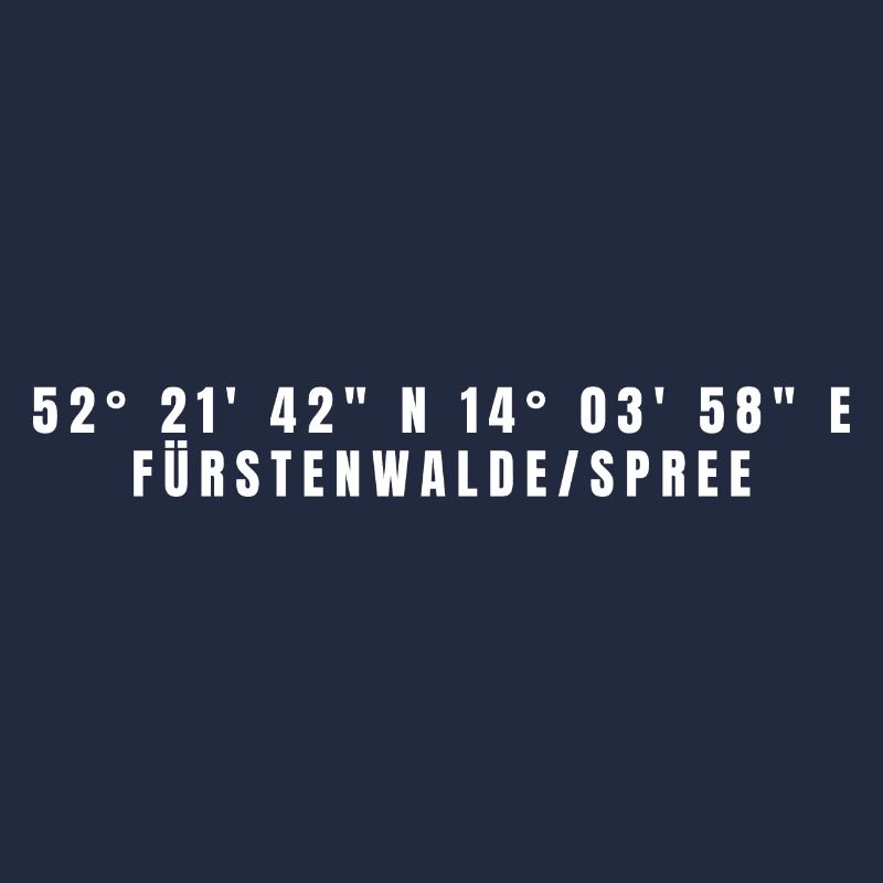 Fürstenwalde/Spree Brandenburg Coordinates