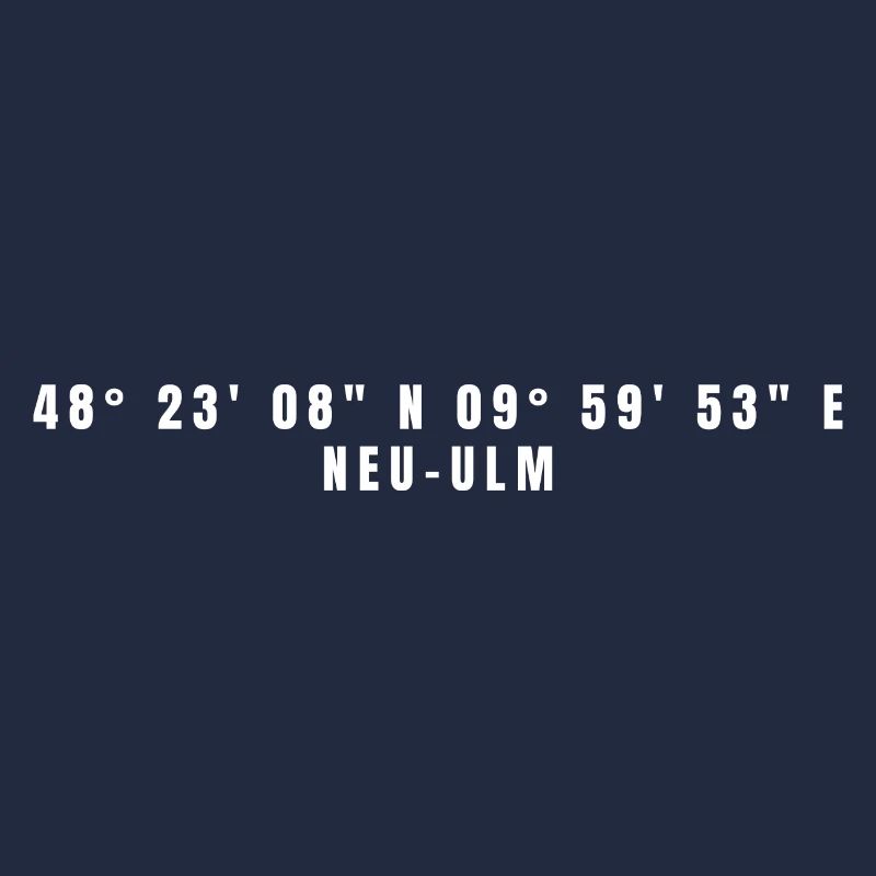 Neu-Ulm Bavaria Coordinates