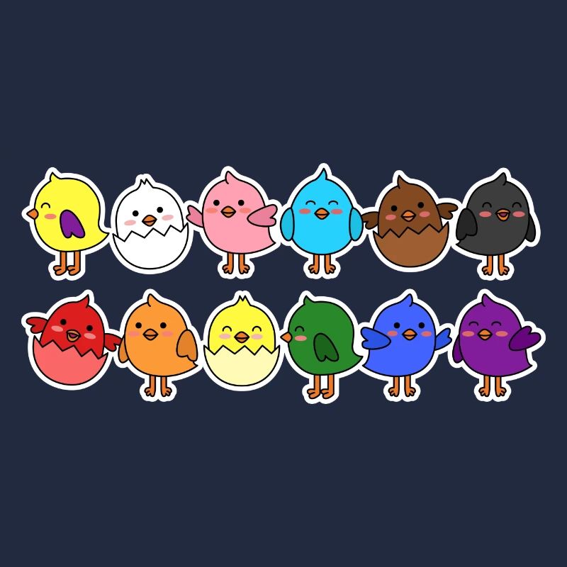 Pride Progress Flag Chick for Equality
