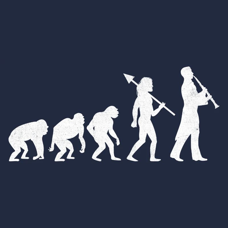 Oboenspieler Oboe Evolution Marching Band Instrumen