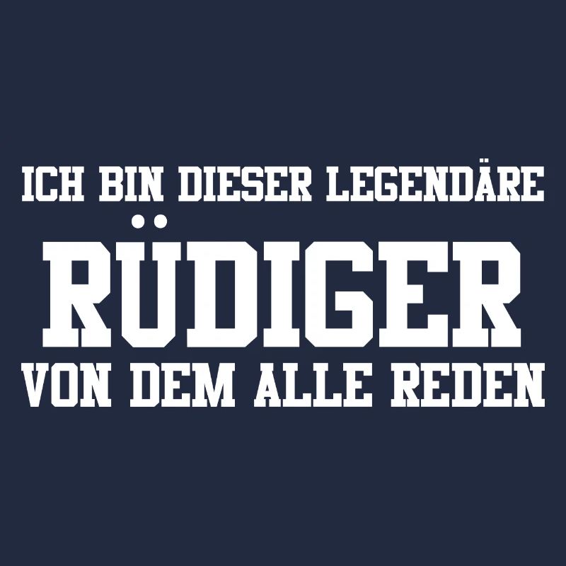 Rüdiger Name Design