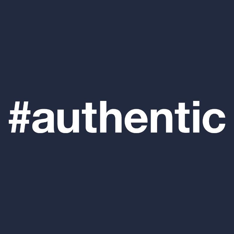 AUTHENTIC authentisch echt