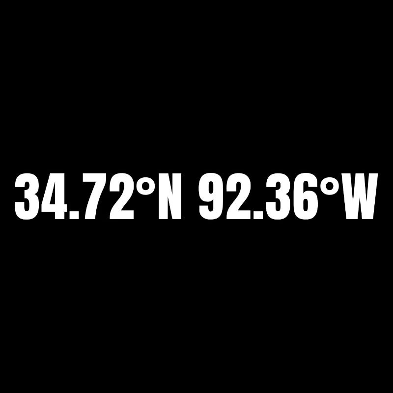 Little Rock, Arkansas, USA Coordinates