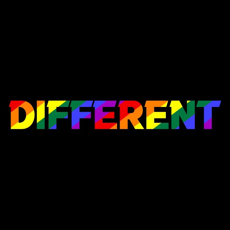 Different Regenbogen Pride