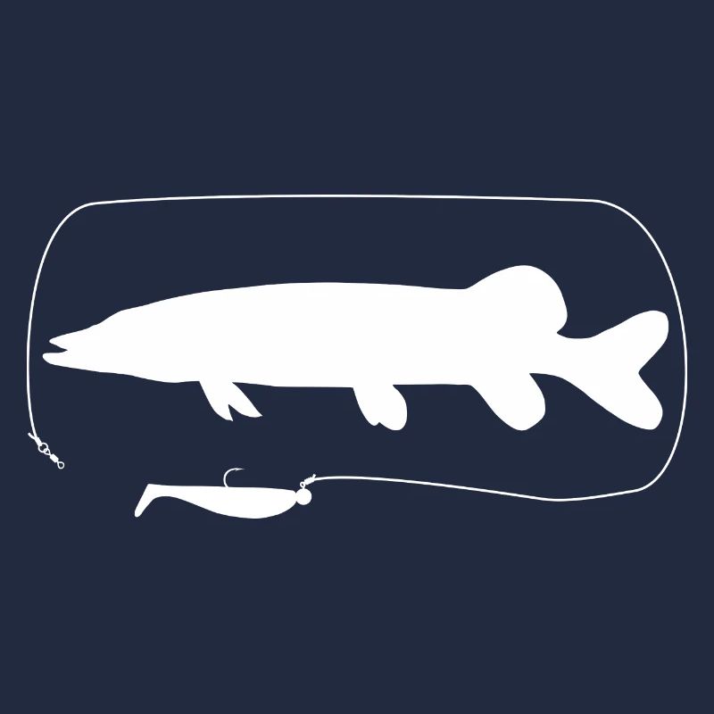 Pike with softbait