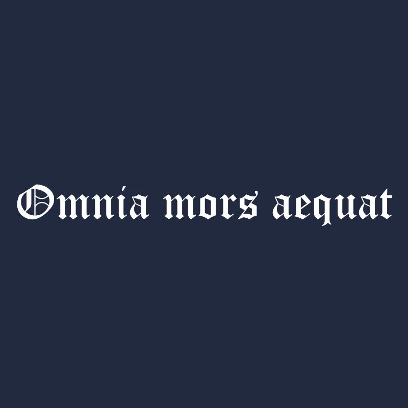 Omnia mors aequat