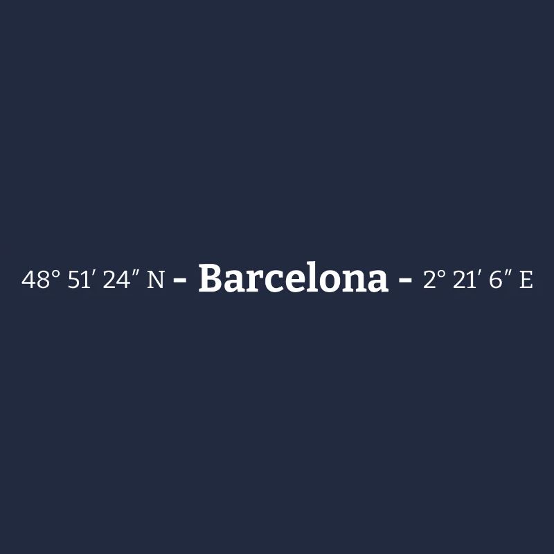 Coordonnées Barcelone Espagne