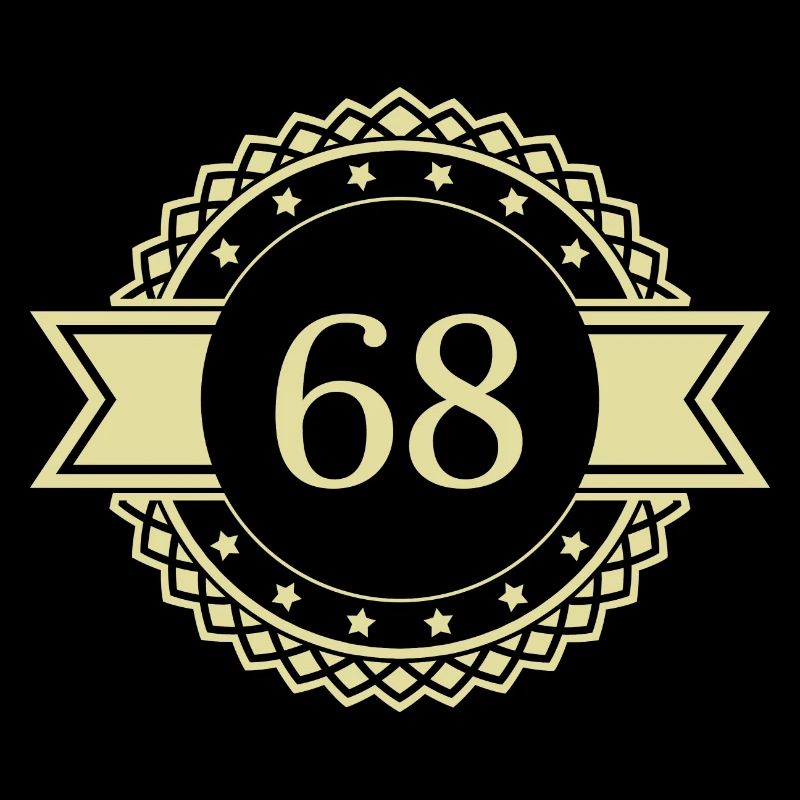 68 Emblème numérique