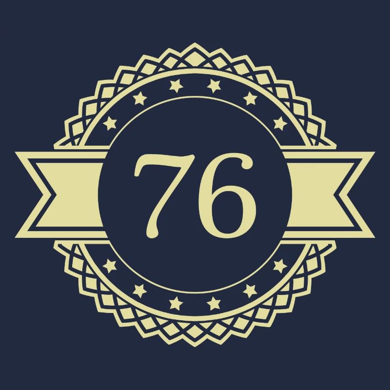 76 Emblème numérique