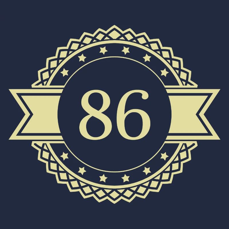 86 Emblème numérique