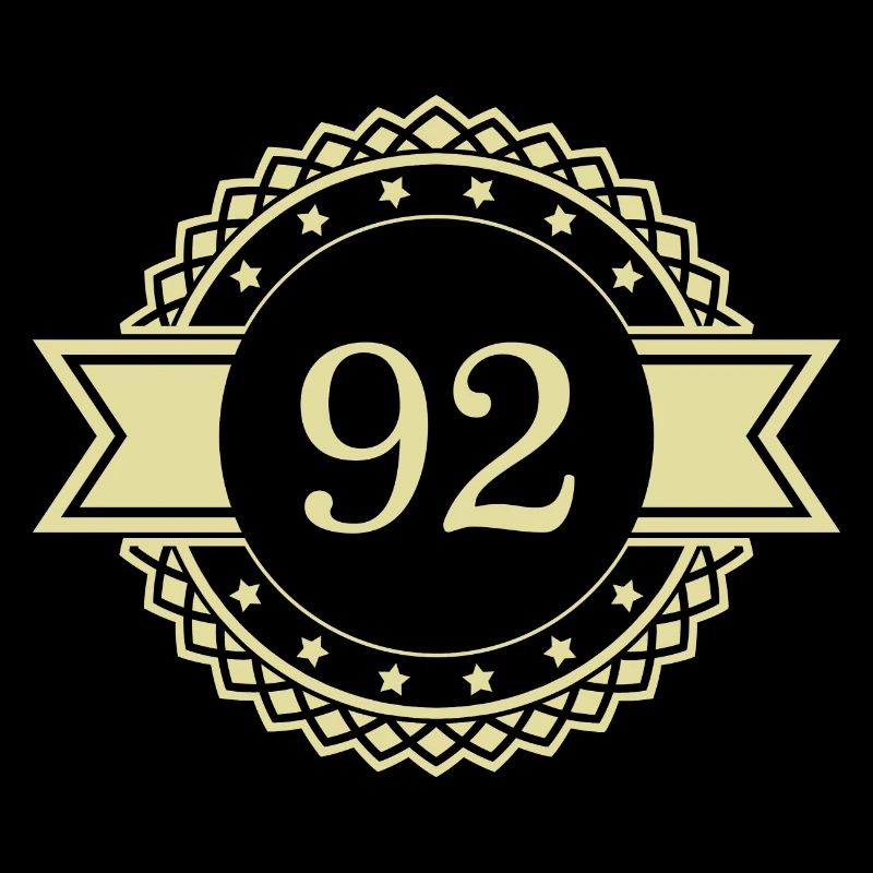 92 Emblème numérique