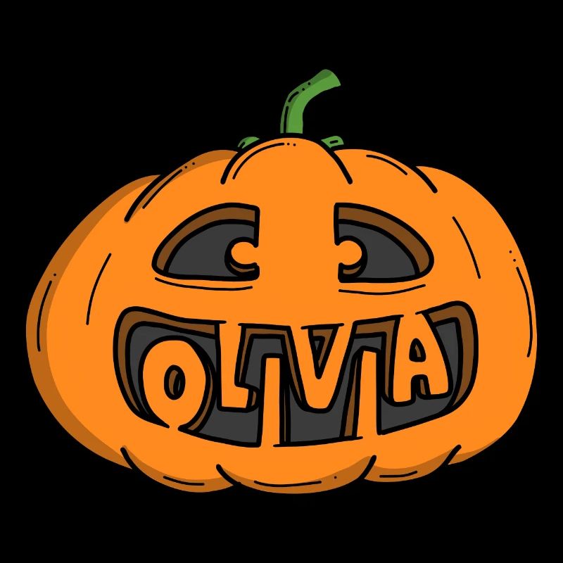 Olivia Citrouille d’Halloween