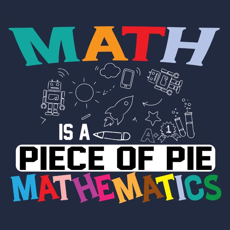 Math is a piece of Pi Mathmatics, Pi-Day Mathefan
