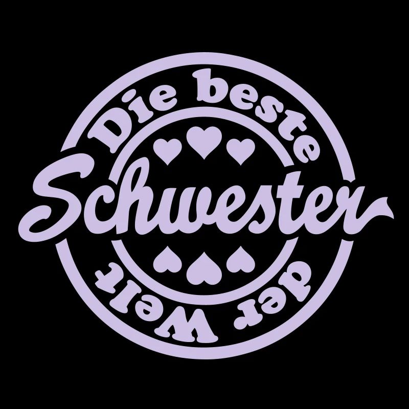 Beste Schwester (Stempel)