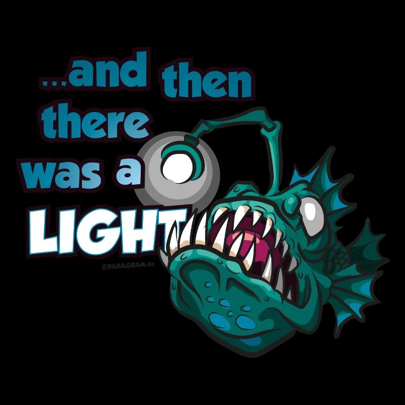 Frogfish Lantern Angler Deep Sea Saying Comic