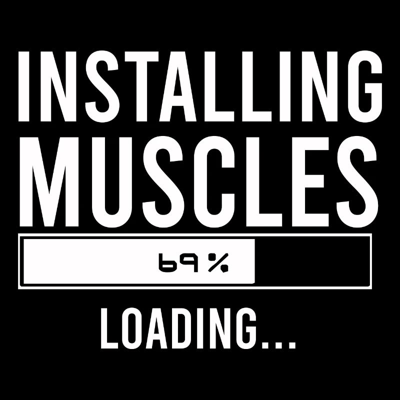 installing muscles loading