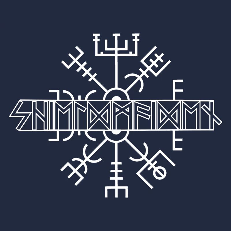 Nordic Rune Rings Pattern