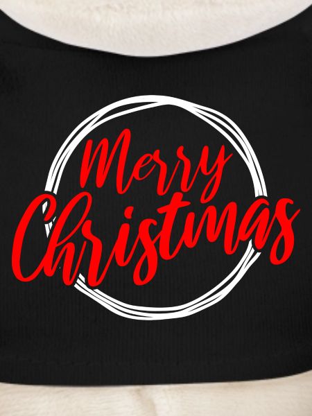 Frohe Weihnachten Script Circle