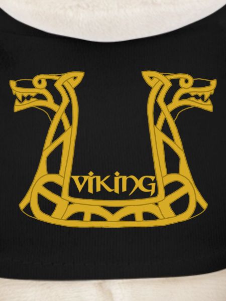 Goldener Wikinger-Drache