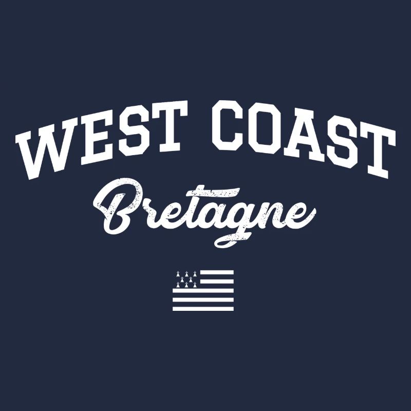 WEST COAST Bretagne drapeau