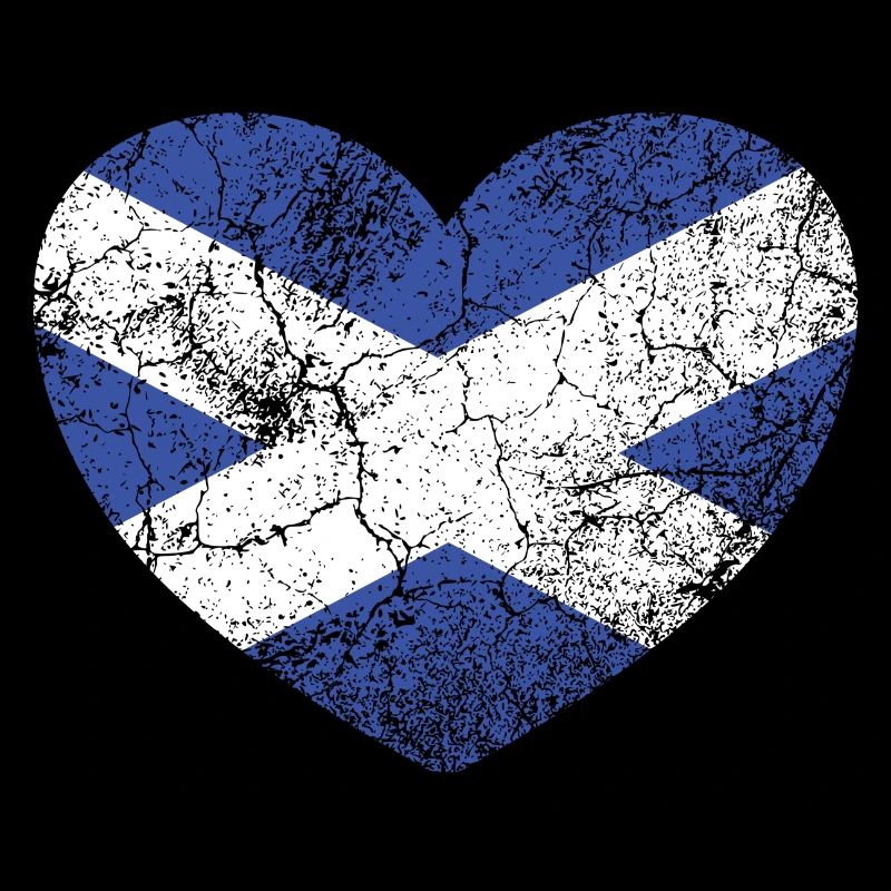 Drapeau écossais vintage, Saltire