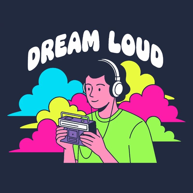 Traum Laut Neon Vibes