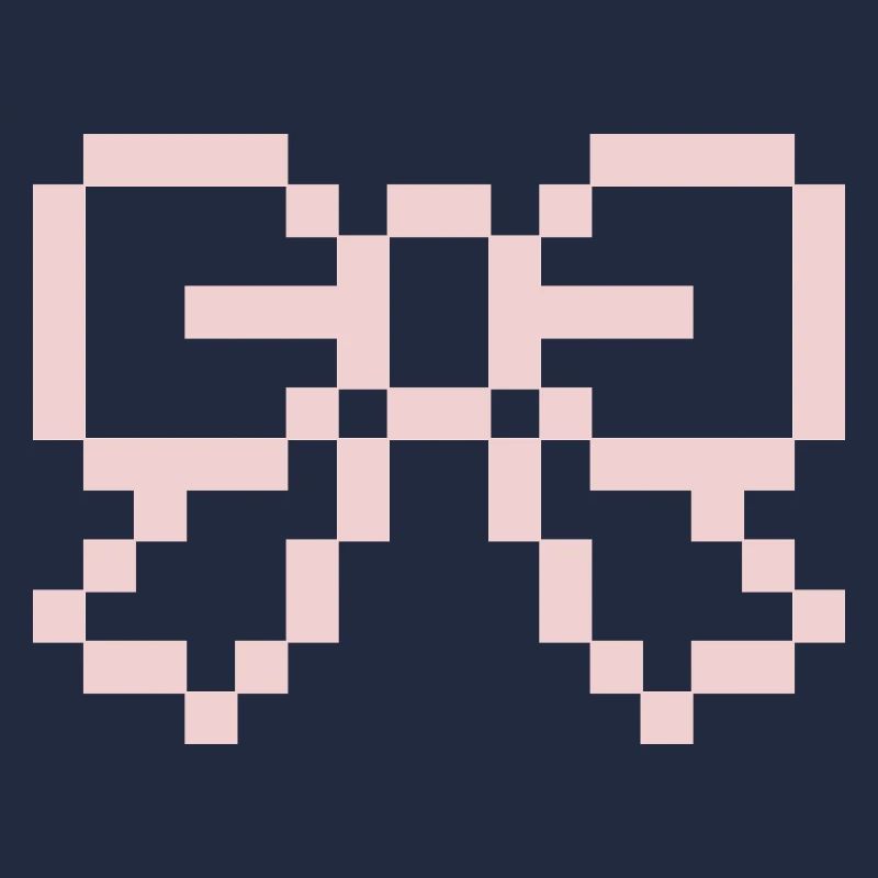 Pink Pixel Bow