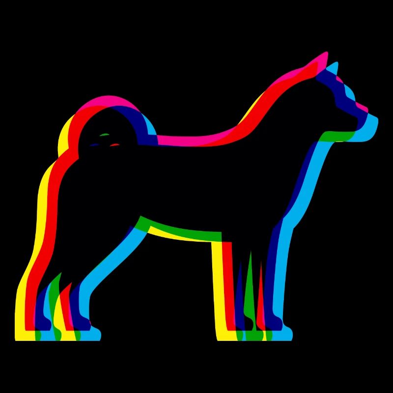 CMYK Akita