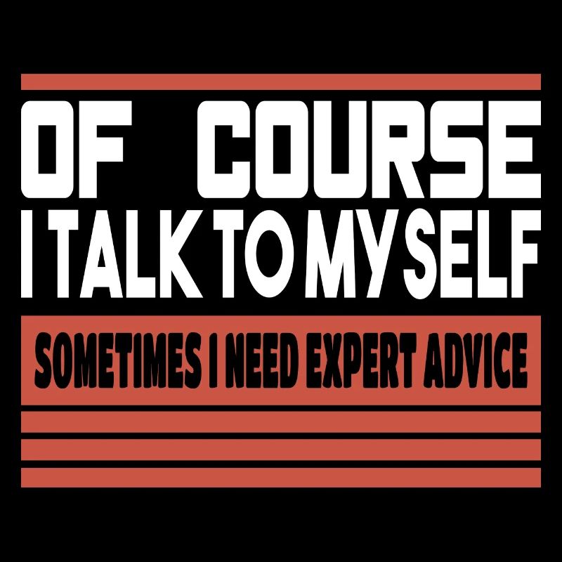 Bien sûr que je me parle à moi-même