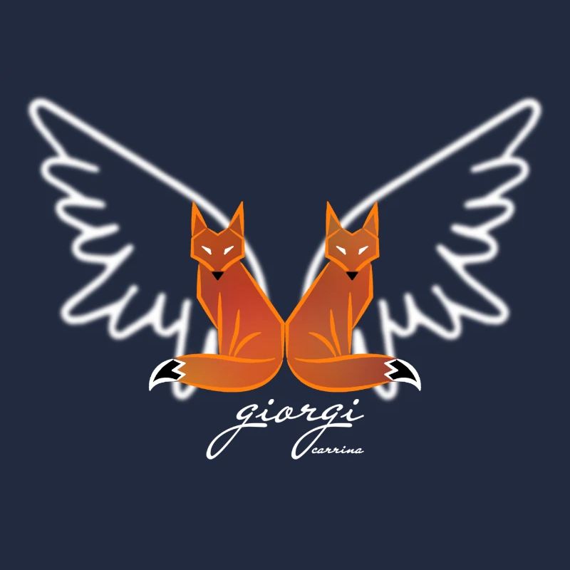 Orange Fox Wings