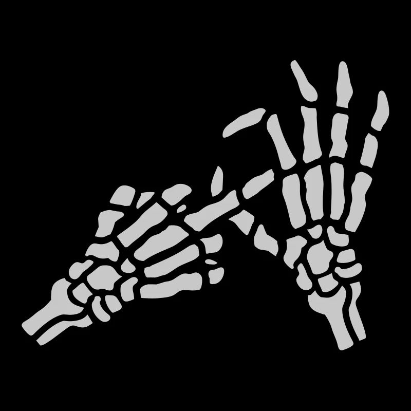 Hole Middle Finger Gesture Skeleton
